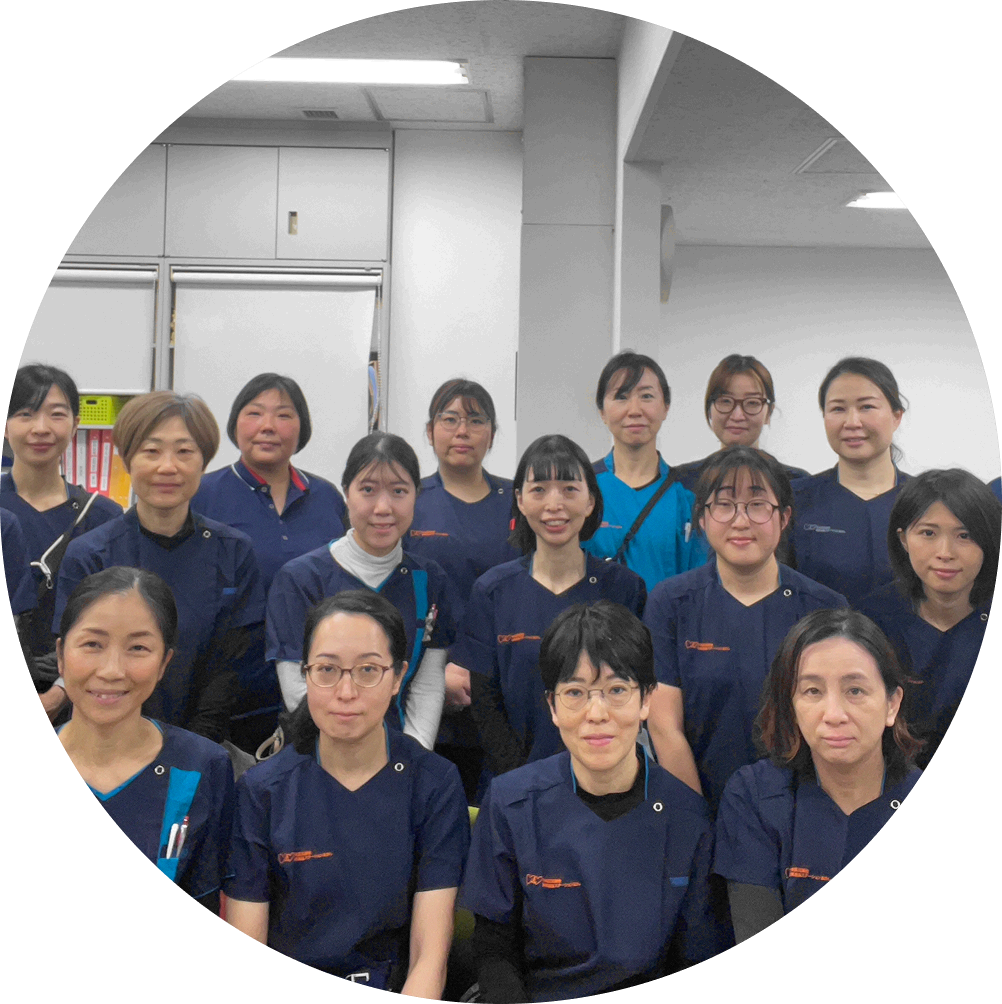 働いている人達の写真