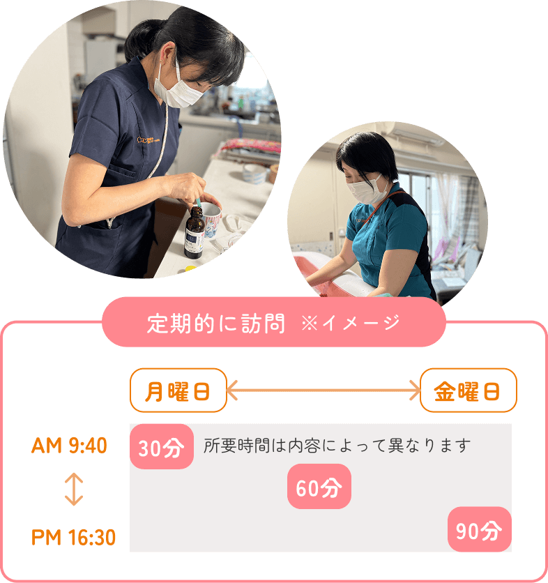 定期訪問