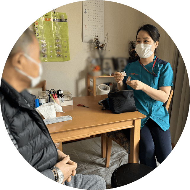 自宅での看取り援助について(ターミナルケア)